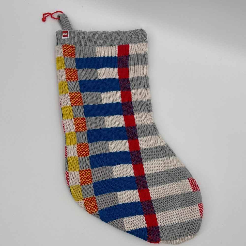 LEGO CHRISTMAS STOCKING LEGO Stripes Stocking LEGO stocking multi colored